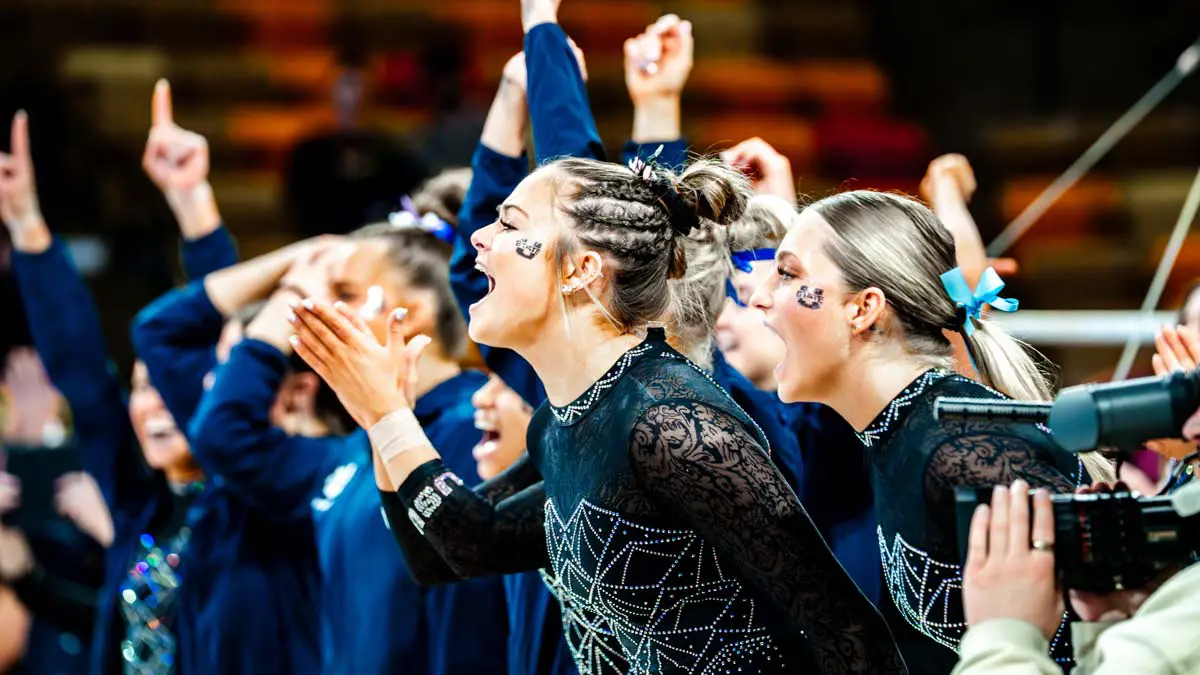 Gymnastics celebration 